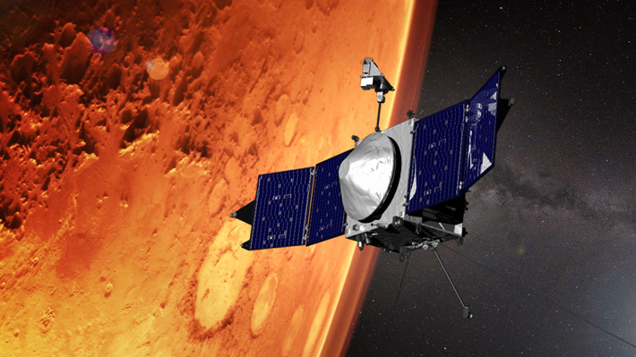 Орбитальный аппарат НАСА (NASA) с именем MAVEN