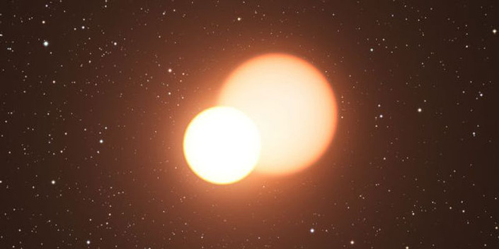 Международная группа астрономов открыла затменную двойную звезду
