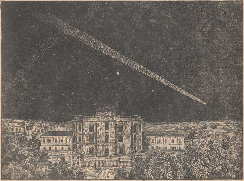 Рис. 80. Большая комета 1843 года.